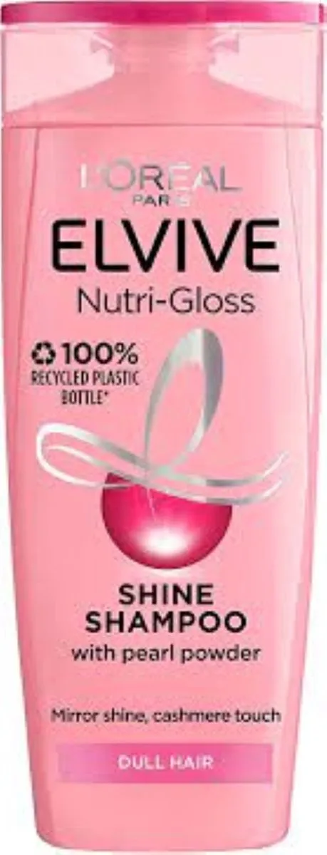L'Oréal Paris Elvive Nutri Gloss Shampoo - 3x400ml