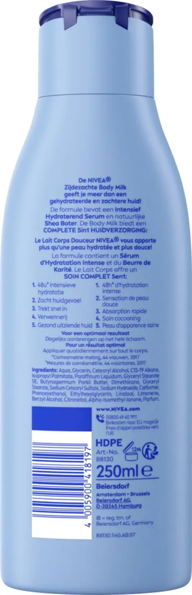 NIVEA Zijdezacht Body Milk 250ml