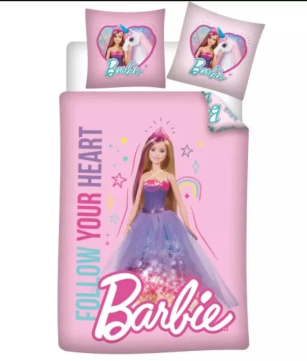 Barbie Follow Your Heart Dekbedovertrek 100x135cm