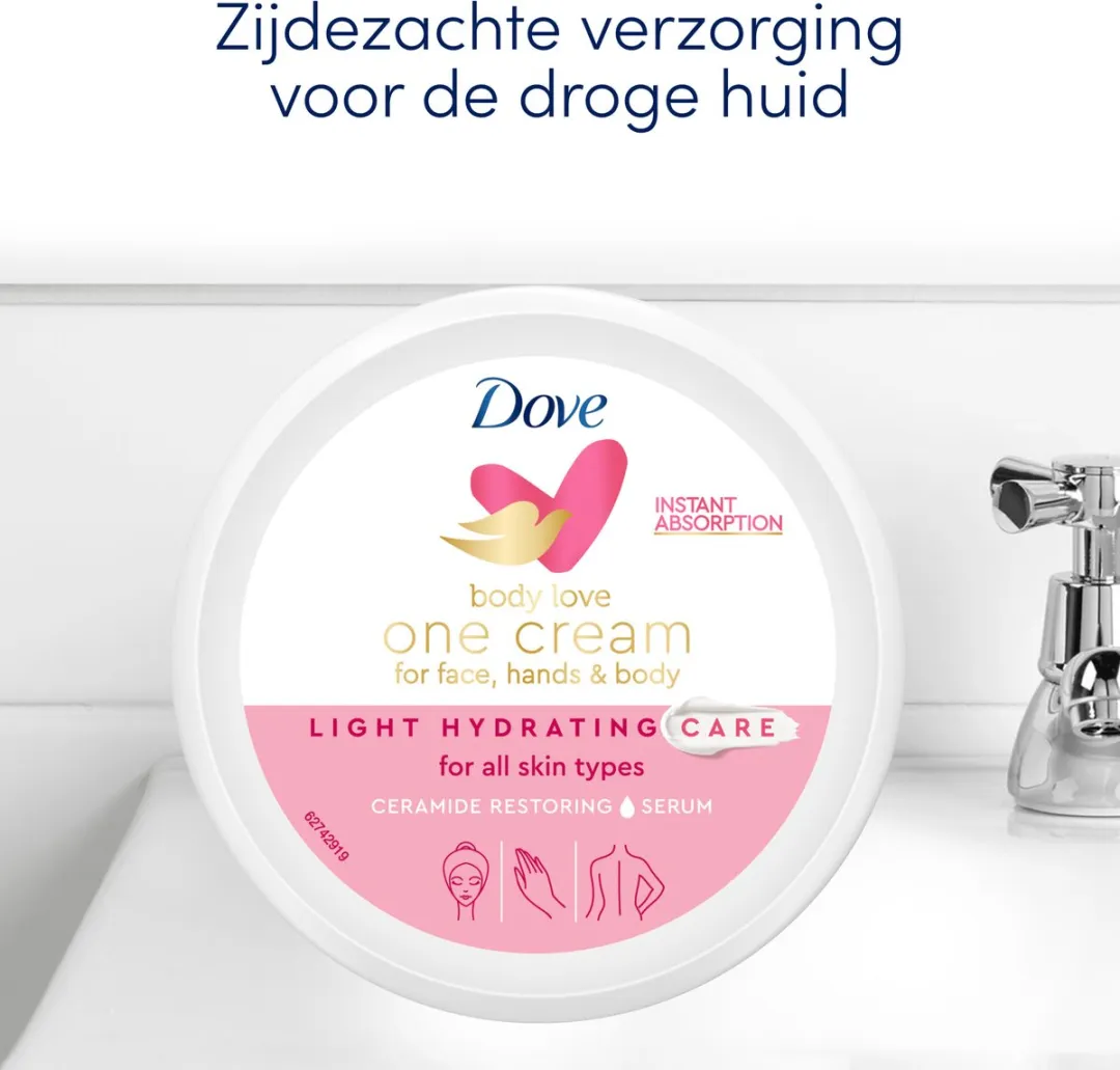 Dove Body Love One Cream Light - 250ml