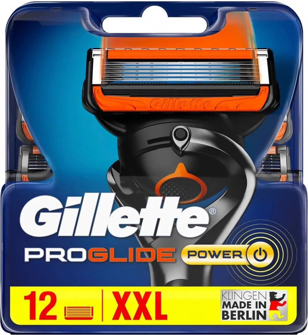 Gillette ProGlide Power Scheermesjes Voor Mannen - 12 Navulmesjes