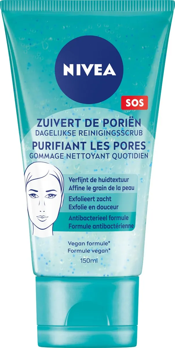 NIVEA Essentials Dagelijkse Reinigingsscrub 150ml