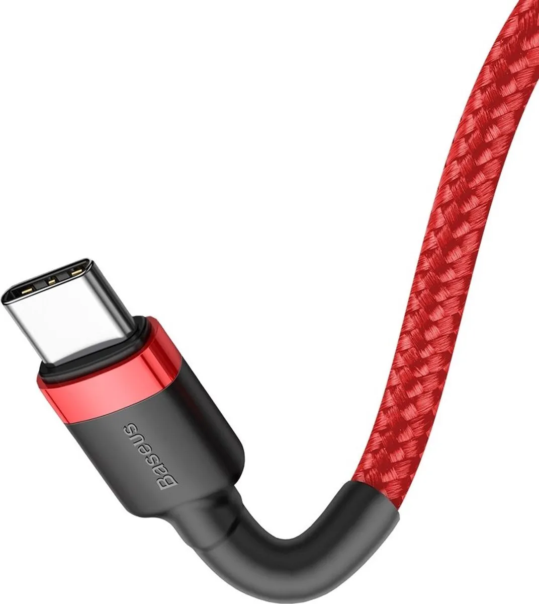 Baseus Cafule USB-C Kabel 60W PD2.0 1m - Rood