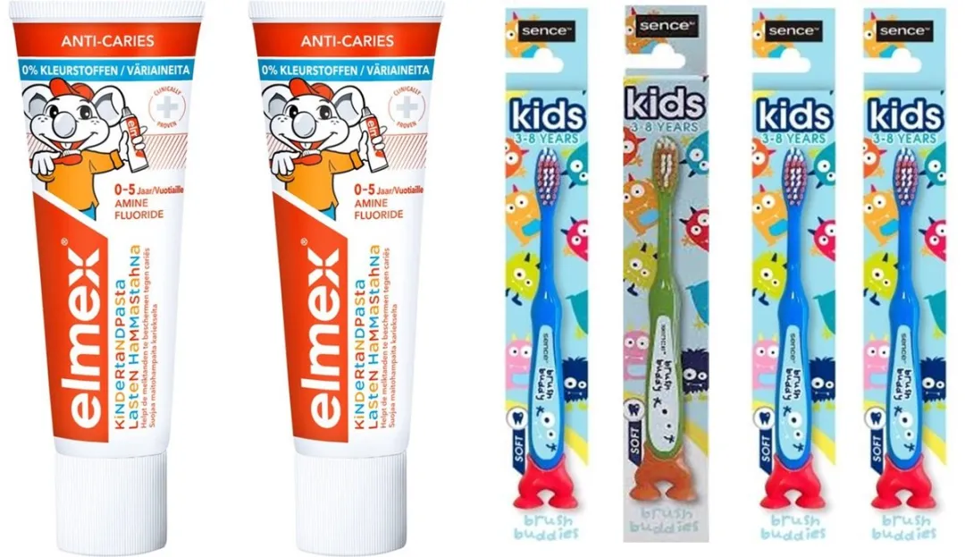 Elmex Kinder Tandpasta & Tandenborstels