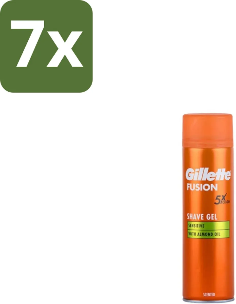 Gillette Fusion 5 Ultra Sensitive Scheergel 200ml