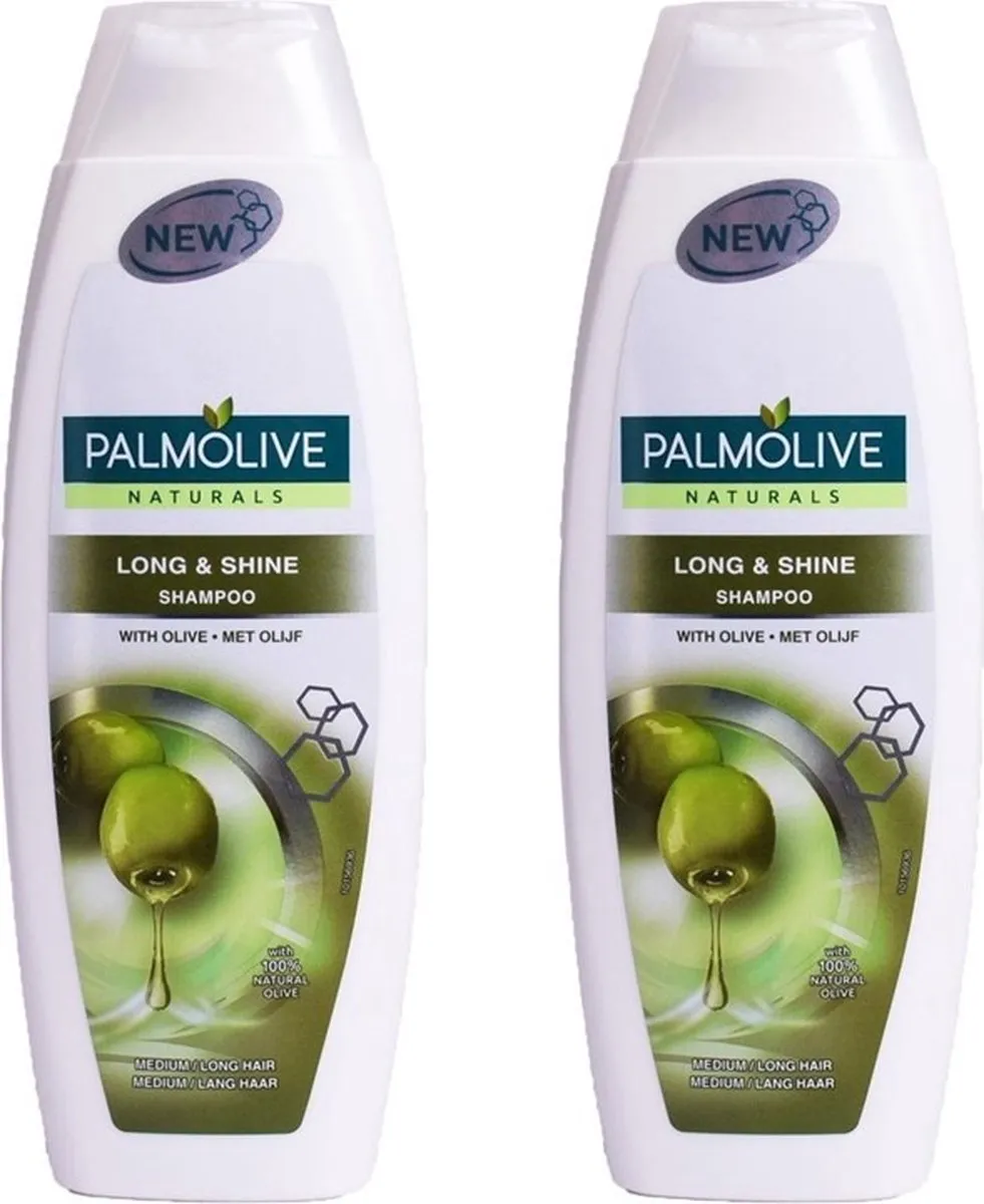 Palmolive Shampoo Long & Shine 2x350ml