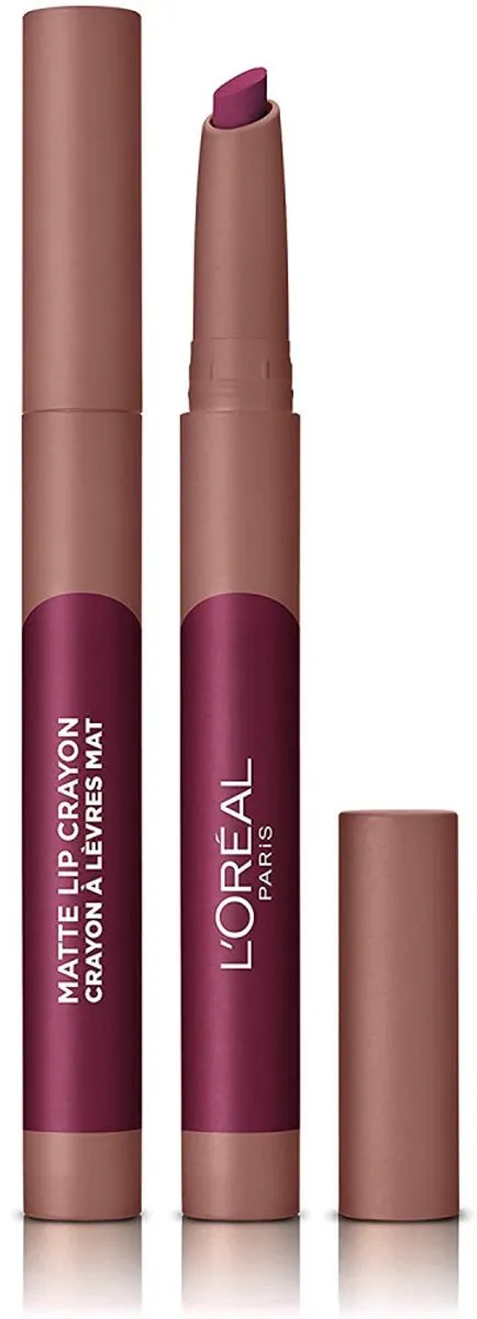 L'Oréal Paris Matte Lip Crayon 107 Sizzling Sugar - 1.3ml