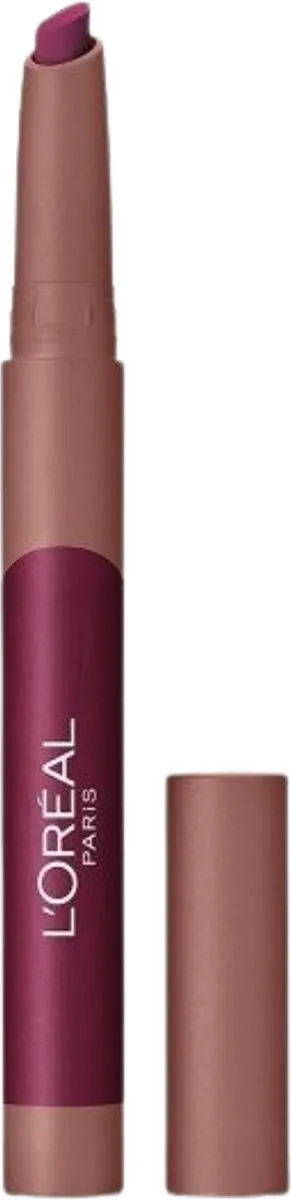 L'Oréal Paris Matte Lip Crayon 107 Sizzling Sugar - 1.3ml