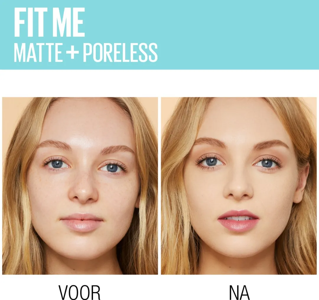 Maybelline Fit Me Matte + Poreless Foundation 112 Soft Beige - 30ml