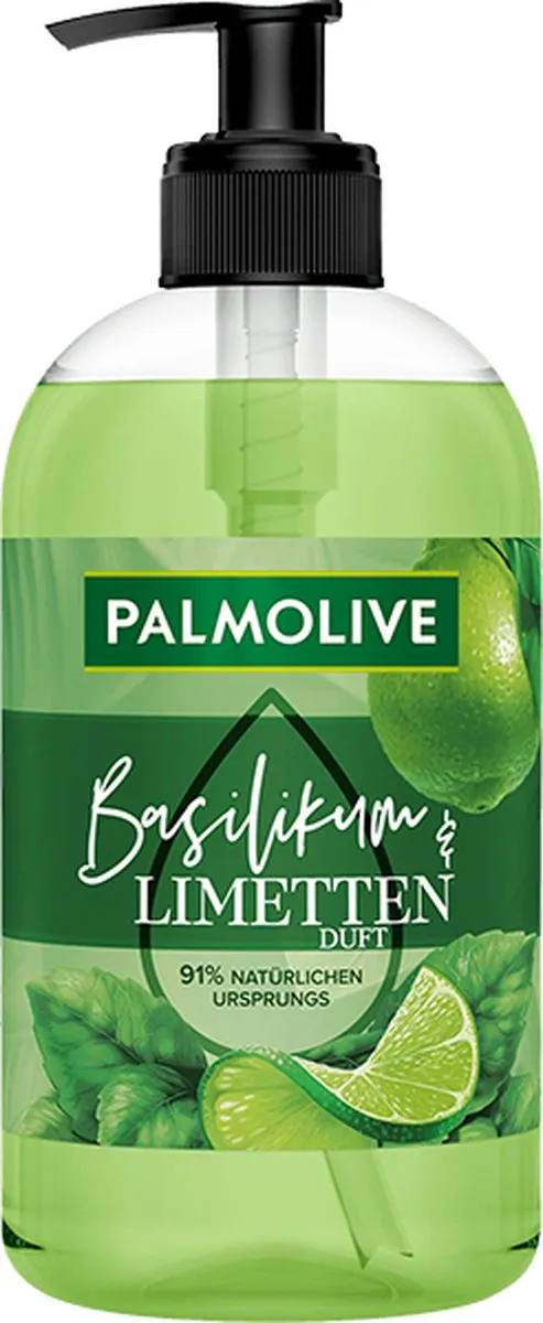 Palmolive Vloeibare Zeep Basilicum & Limoen 3L (6x500ml)