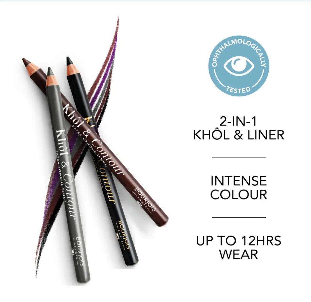 Bourjois Khol & Contour Oogpotlood 004 Brun-Dépendante - 1.2g