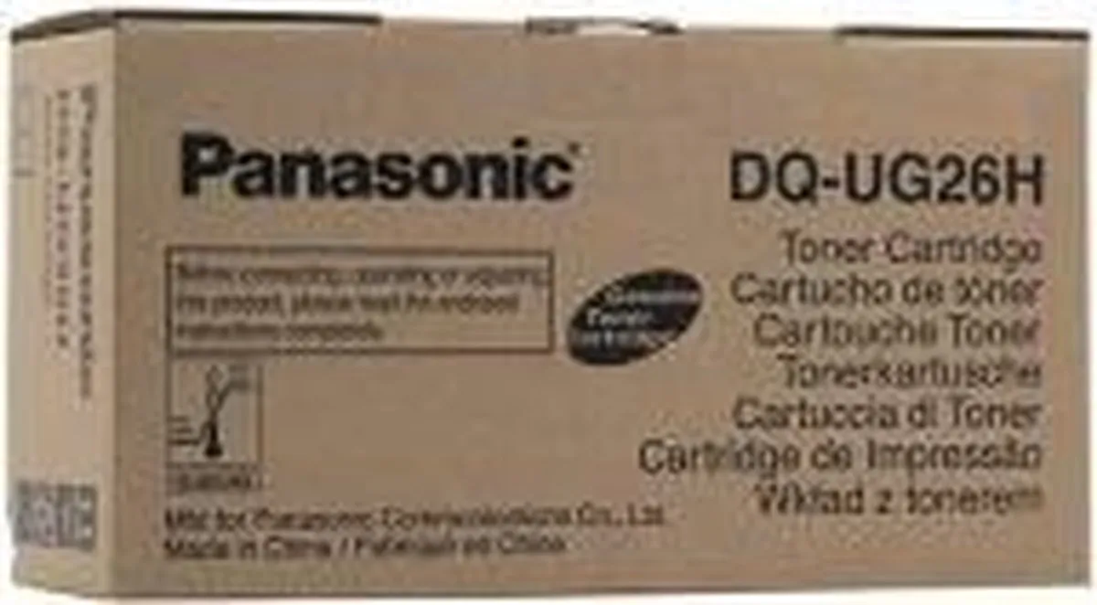 Panasonic DQ-UG26H Toner - 5000 Pagina's - Zwart