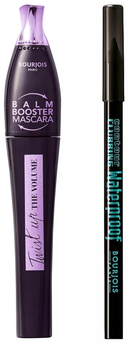 Bourjois Twist Up The Volume Balm Booster + Contour Clubbing Pencil Black