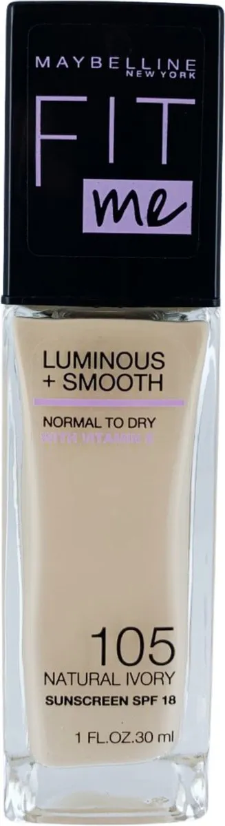 Maybelline Fit Me Foundation 105 Natural Ivory