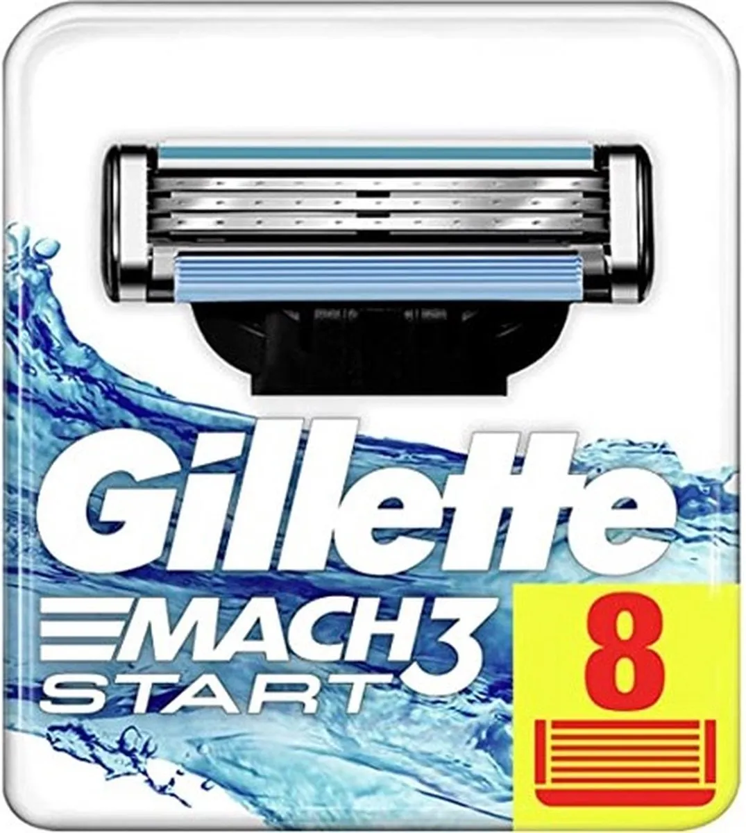 Gillette Mach 3 Scheermesjes 8 Stuks