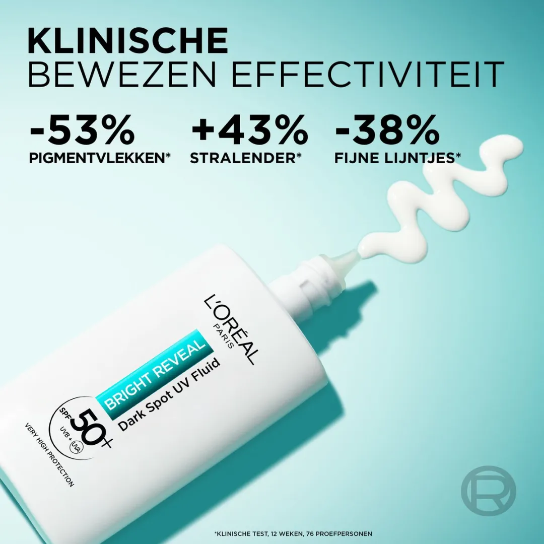 L'Oréal Paris Bright Reveal UV Fluid Moisturizer SPF50+ 50ml