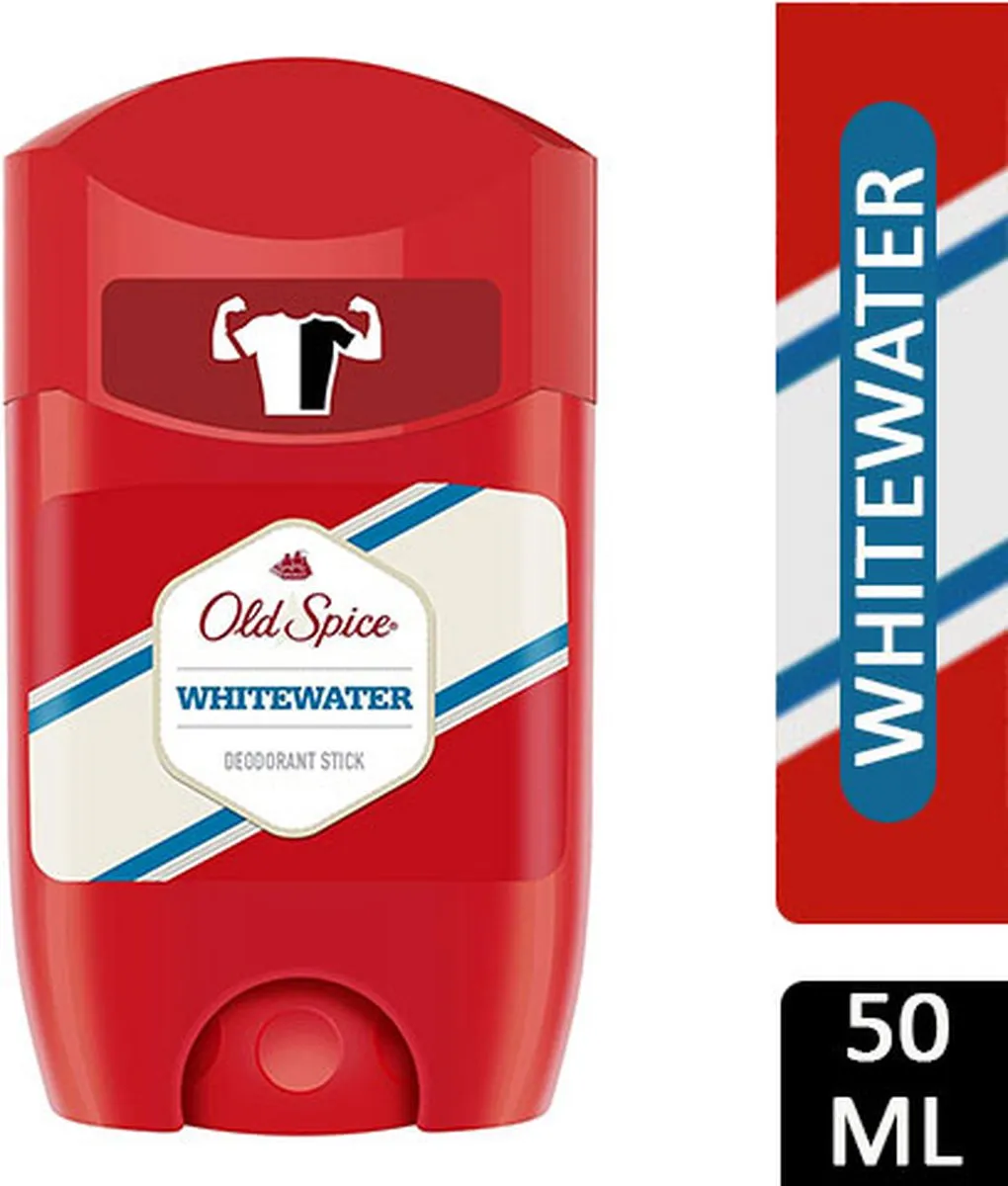 Old Spice Whitewater Deodorant Stick - 200ml (4x50ml)