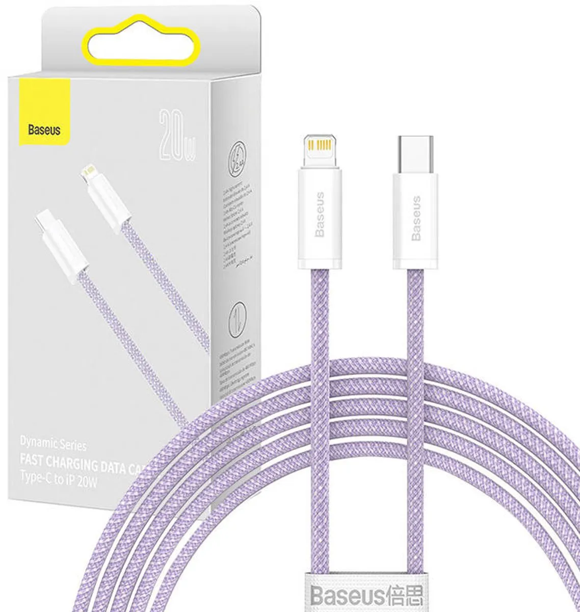 Baseus Dynamic Series USB-C naar Lightning Kabel 20W 2m