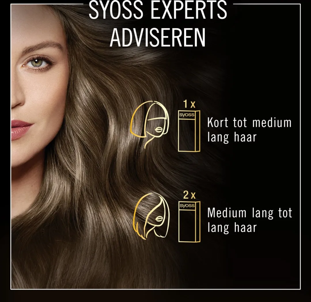 SYOSS Oleo Intense 6-54 Haarverf Capuccino Blond - 115ml