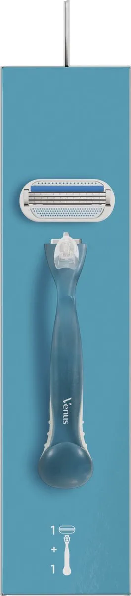 Gillette Venus Smooth Navulmesjes - 3 Bladen - Blauw