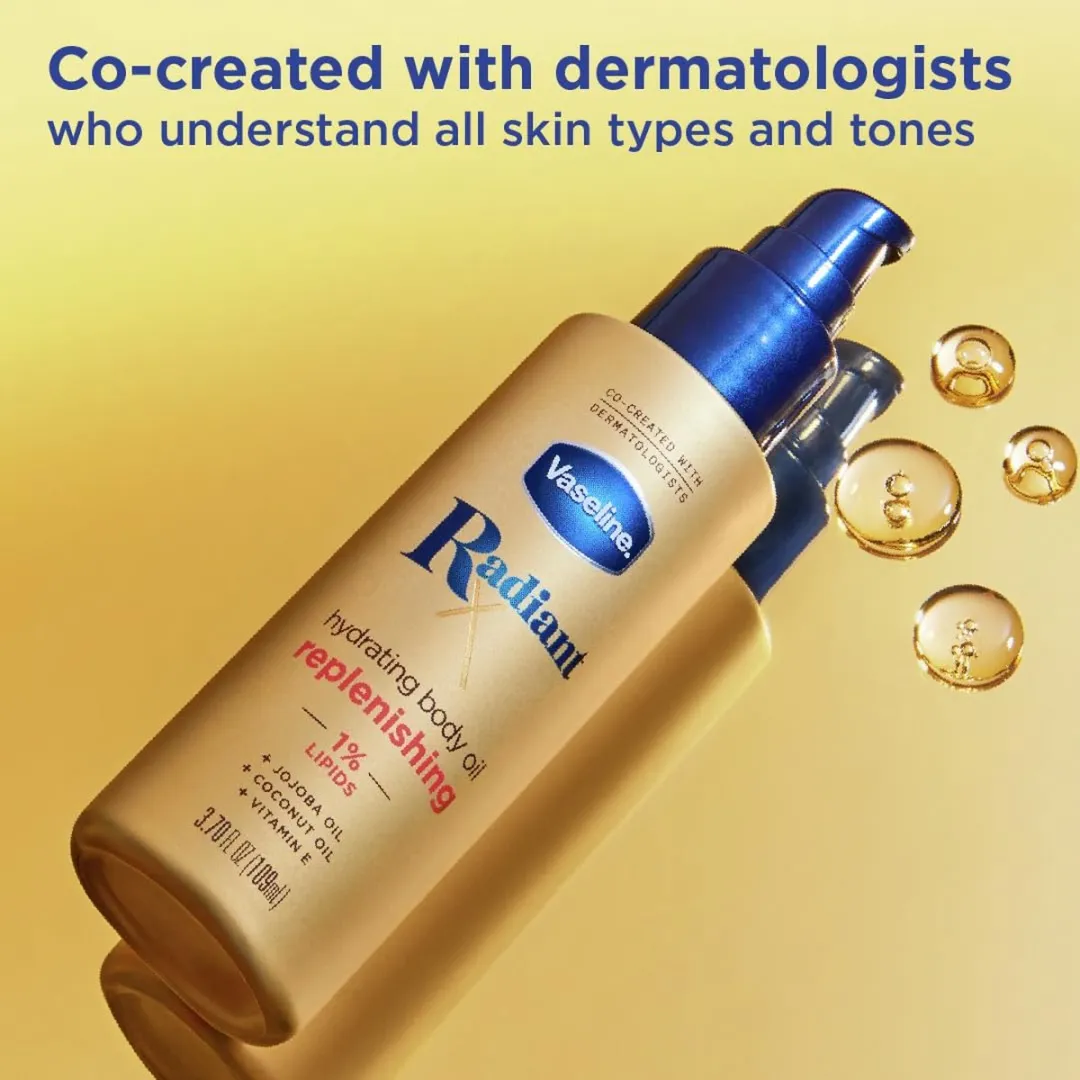 Vaseline Radiant X Hydraterende Lichaamsolie 200ml