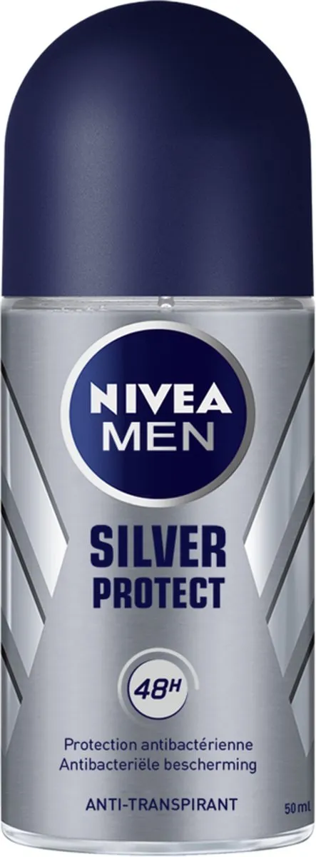 NIVEA Men Silver Protect Deo Roller - 6x50ml