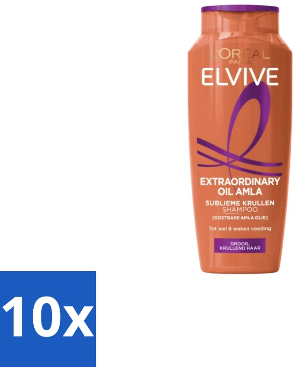 L'Oréal Paris Elvive Extraordinary Oil Krulverzorging Shampoo 250ml