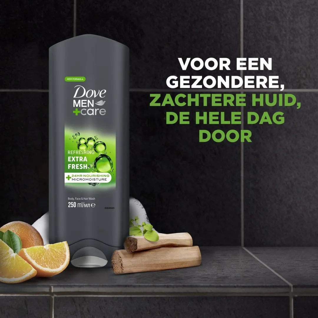 Dove Men+Care Extra Fresh Douchegel - 12x400ml