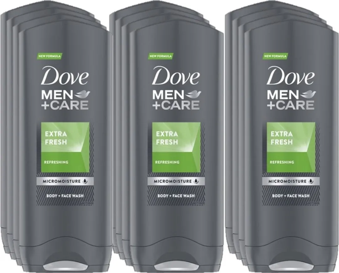 Dove Men+Care Extra Fresh Douchegel - 12x400ml