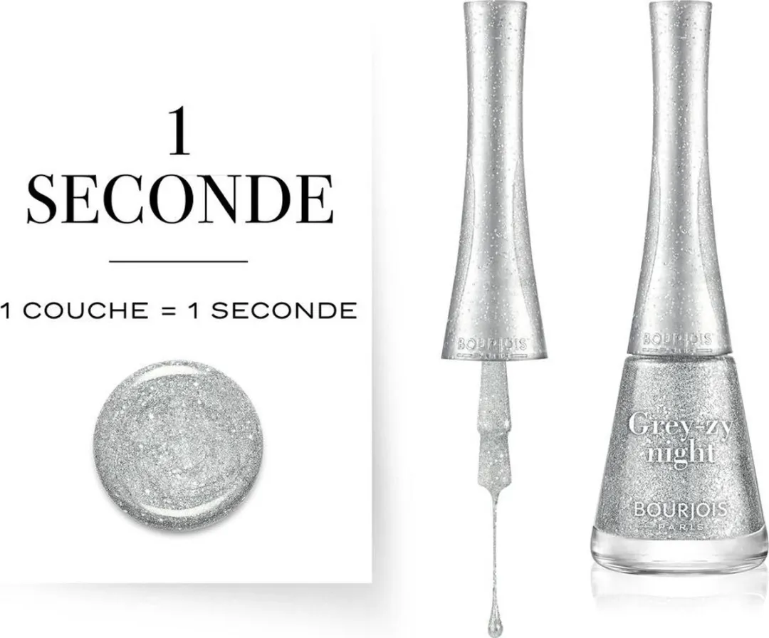 Bourjois 1 Seconde Nagellak 19 Grey-zy Night - 9ml