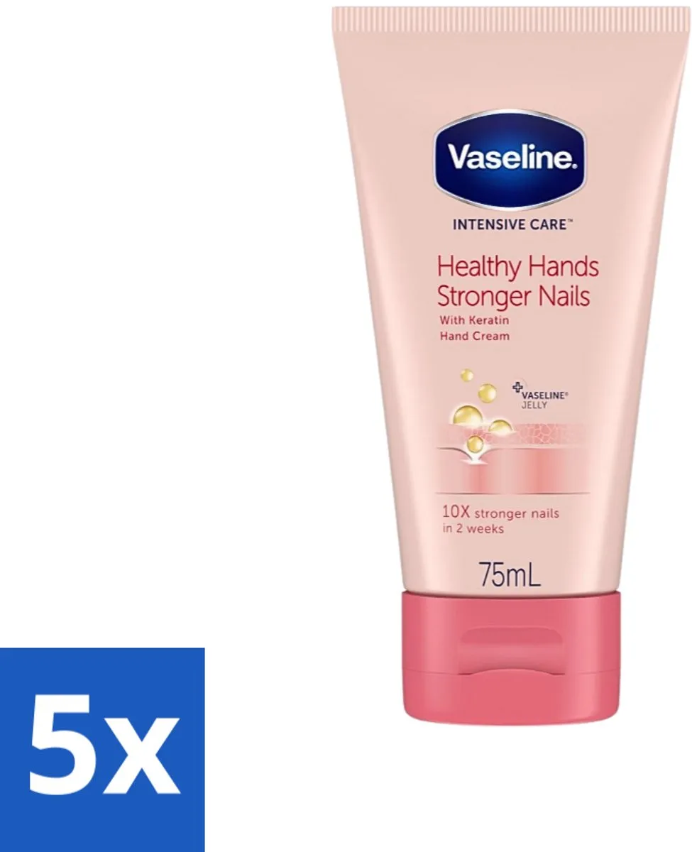 Vaseline Healthy Hands & Stronger Nails Handcrème 375ml
