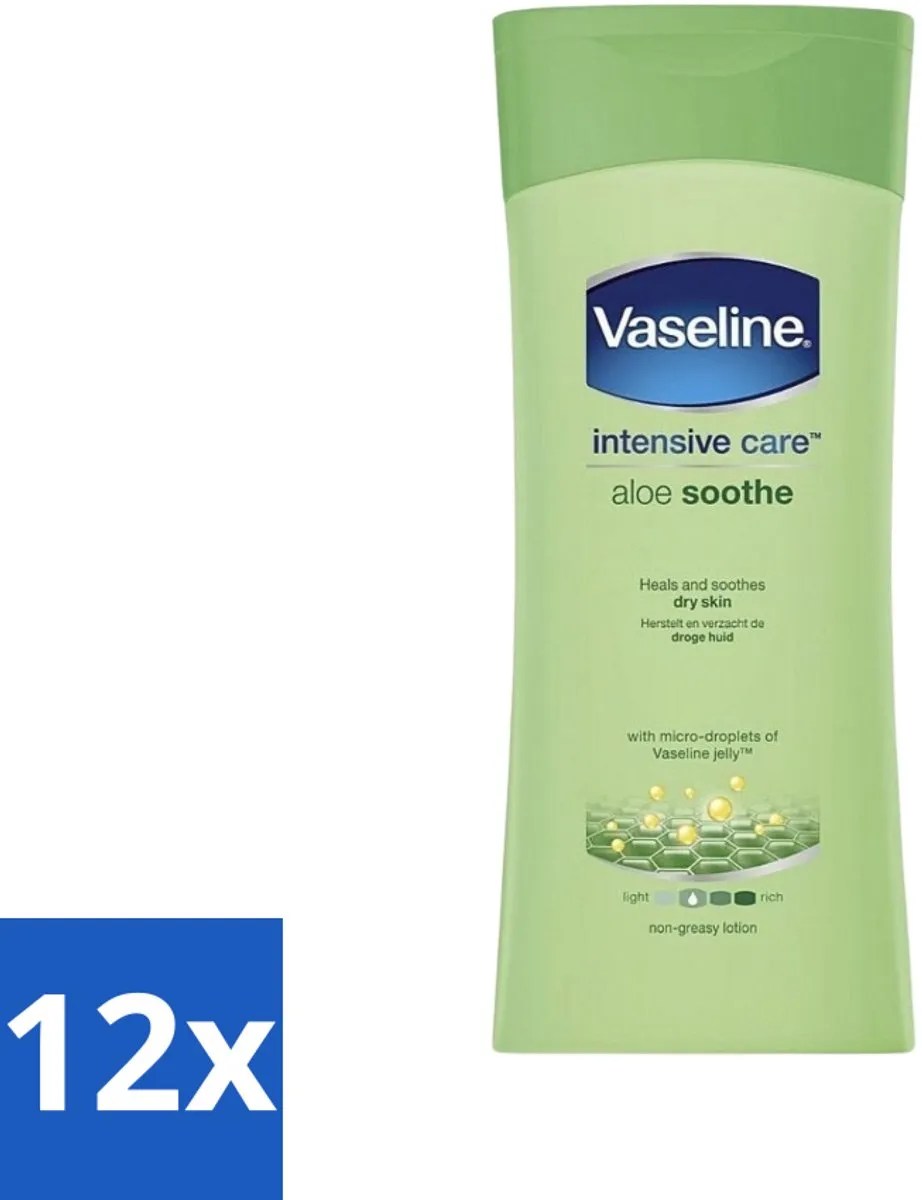 Vaseline Aloe Soothe Bodylotion 400ml