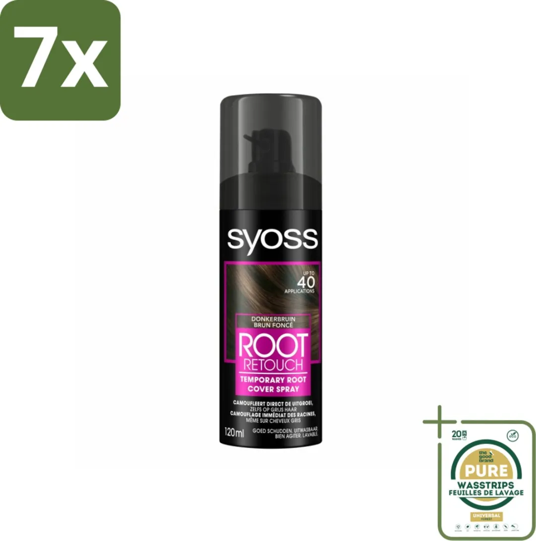 SYOSS Uitgroeispray Donkerbruin 805ml