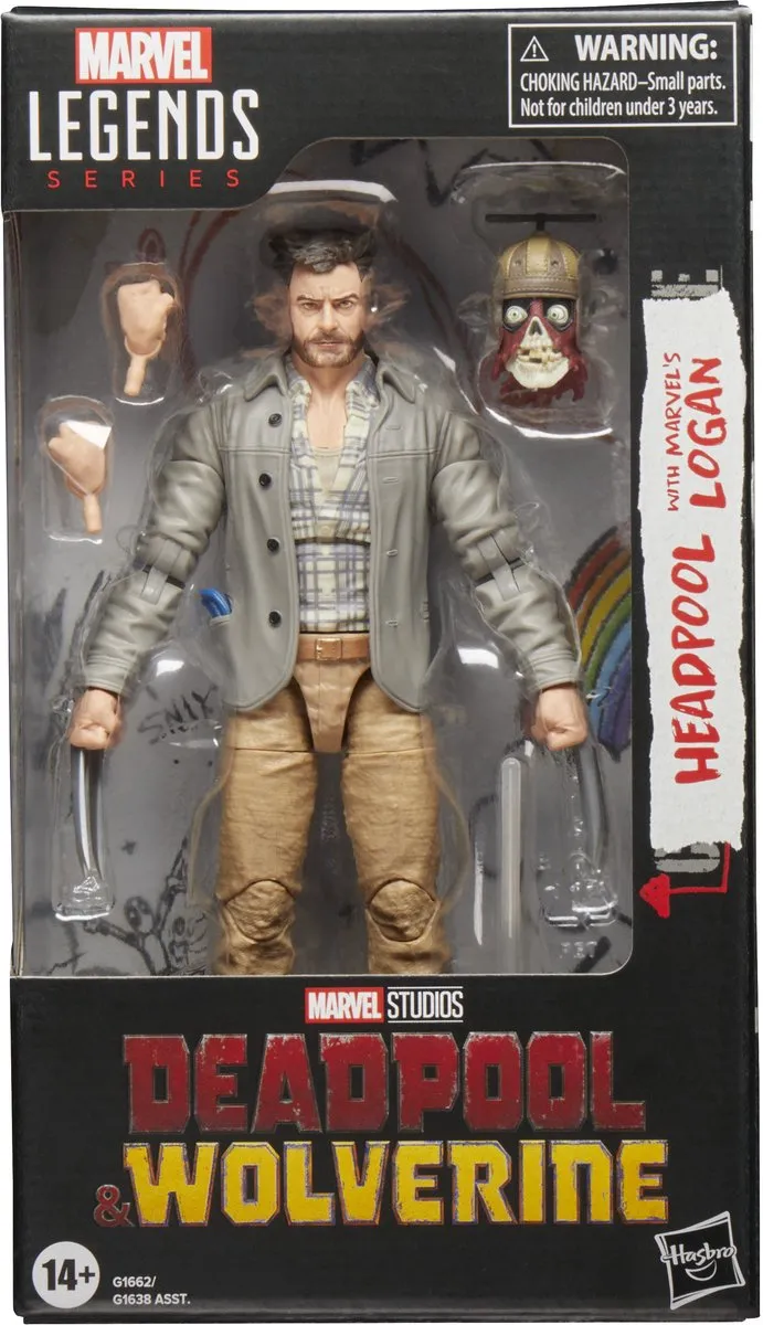 Hasbro Marvel Legends Deadpool & Wolverine Headpool Action Figuur - 15cm - Multi - afbeelding 2 van 6