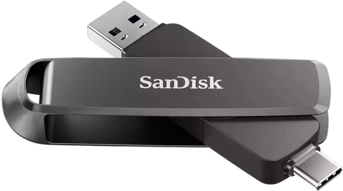 SanDisk Dual Drive Extreme Pro SDDDE1-2T00-G46 2TB - USB 3.2 - Zwart