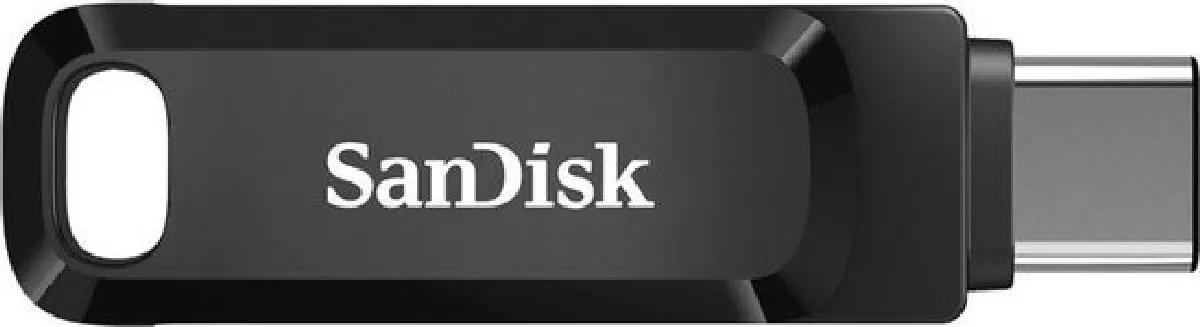 SanDisk Ultra Dual Drive Go SDDDC3-064G-G46 USB-stick 64GB - Zwart