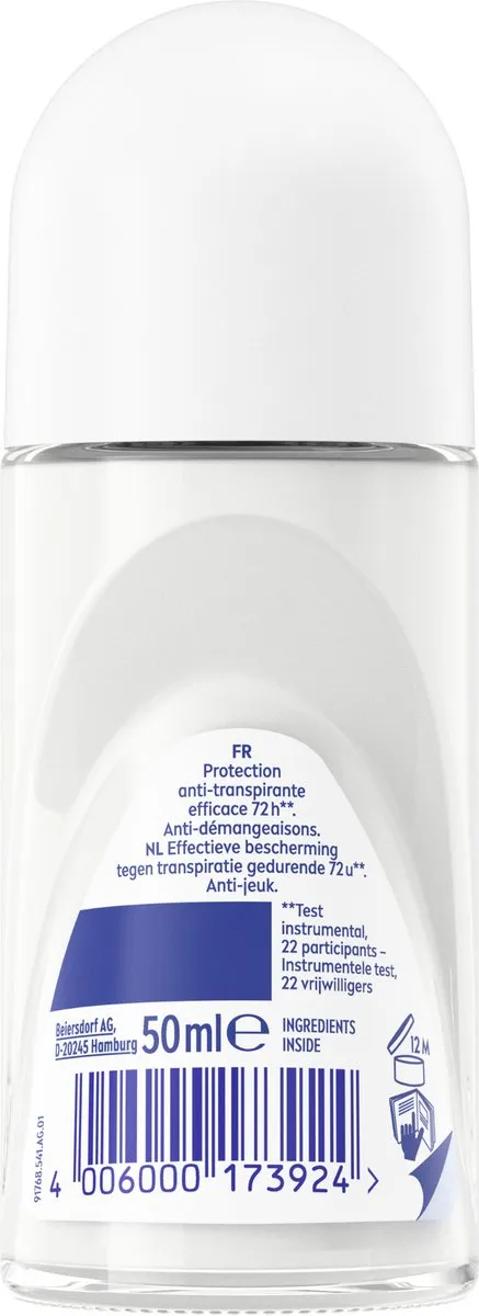 NIVEA Derma Control Defend Anti-Transpirant Roller - 300ml (6x50ml) - afbeelding 6 van 6