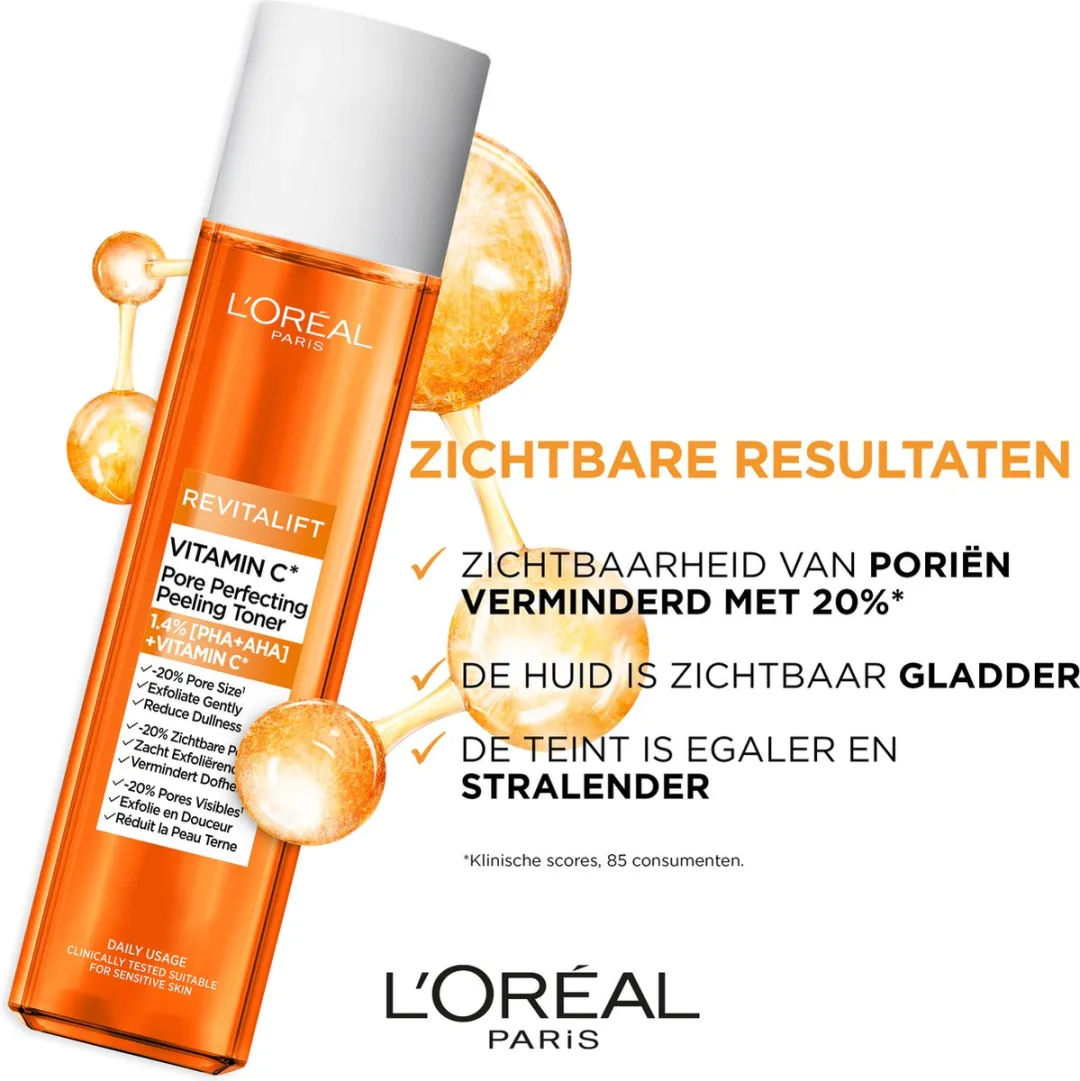 L'Oréal Paris Revitalift Vitamin C Pore Perfecting Toner 180ml