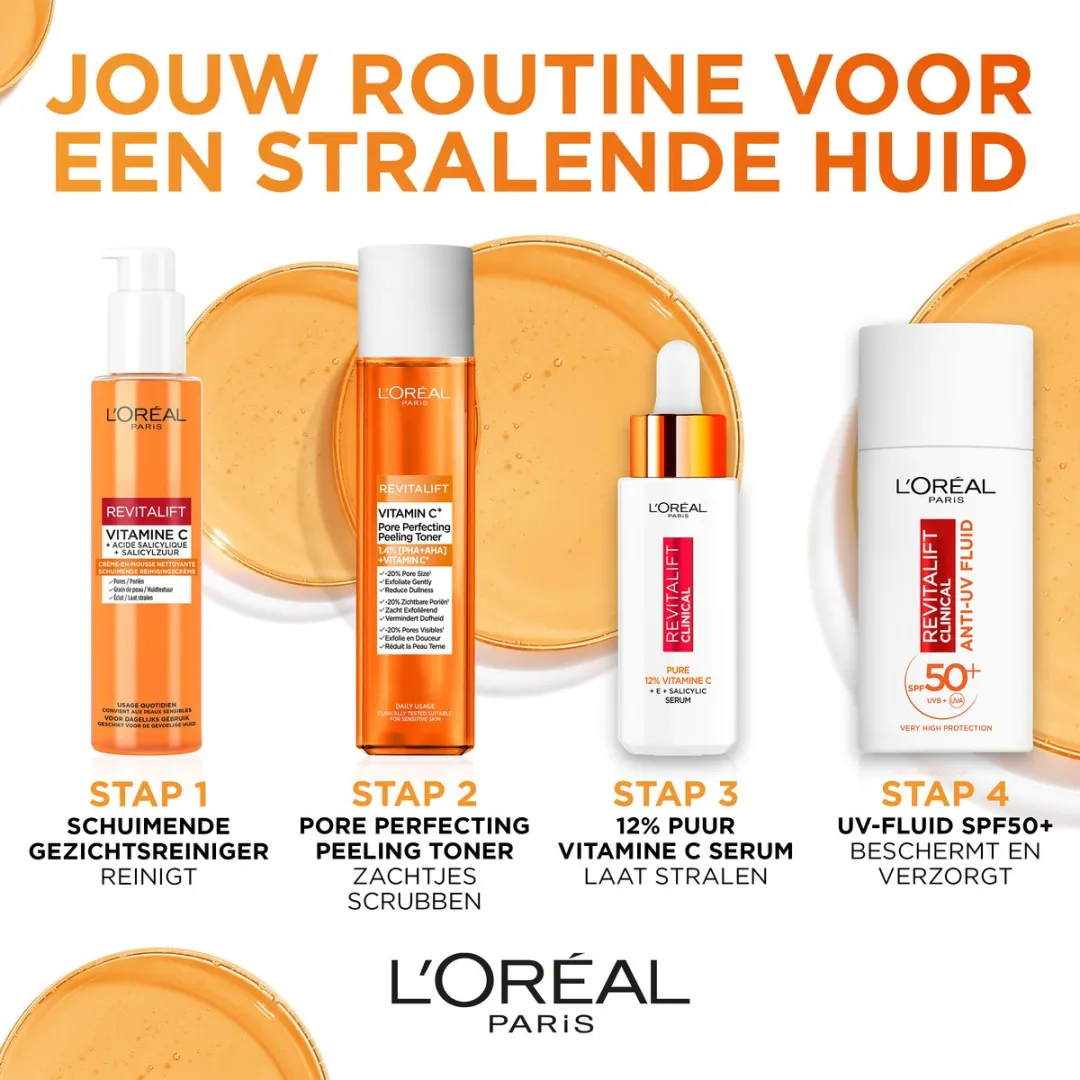 L'Oréal Paris Revitalift Vitamin C Pore Perfecting Toner 180ml
