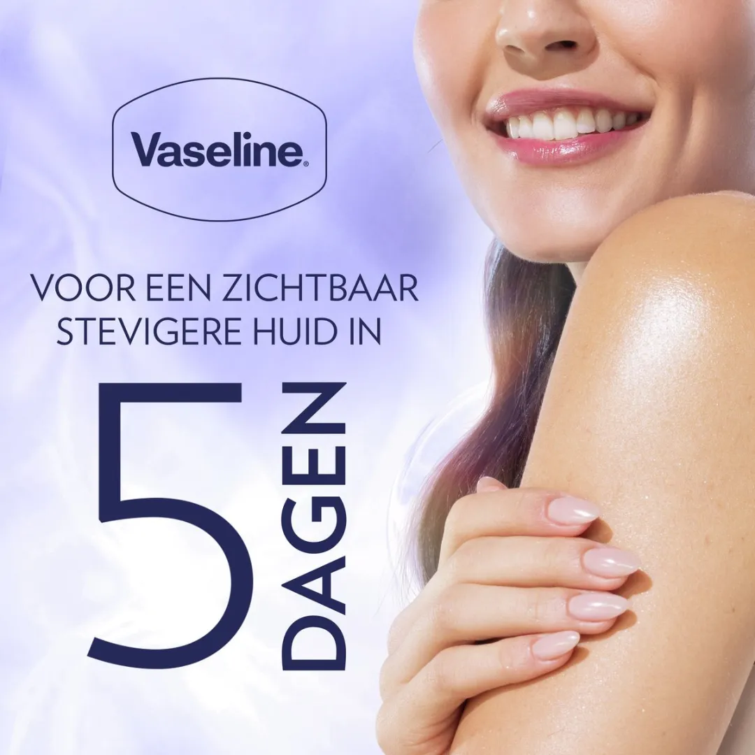 Vaseline Gluta-Hya Serum Burst Overnight Lotion - 6x200ml