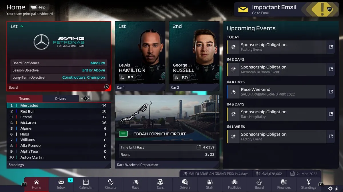 Plaion F1 Manager 2022 - PS4
