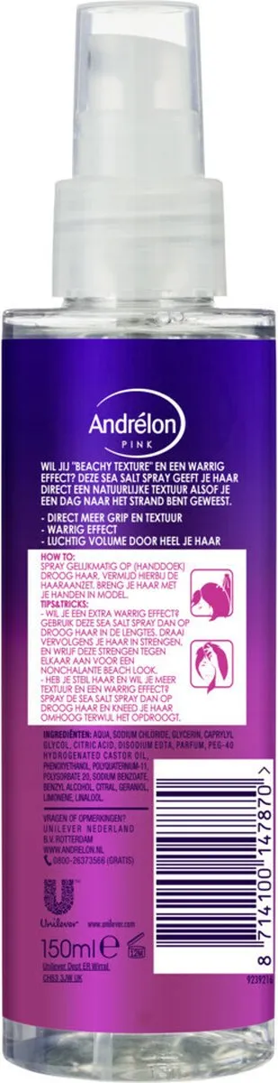 Andrélon Beachy Texture Haarspray 150ml