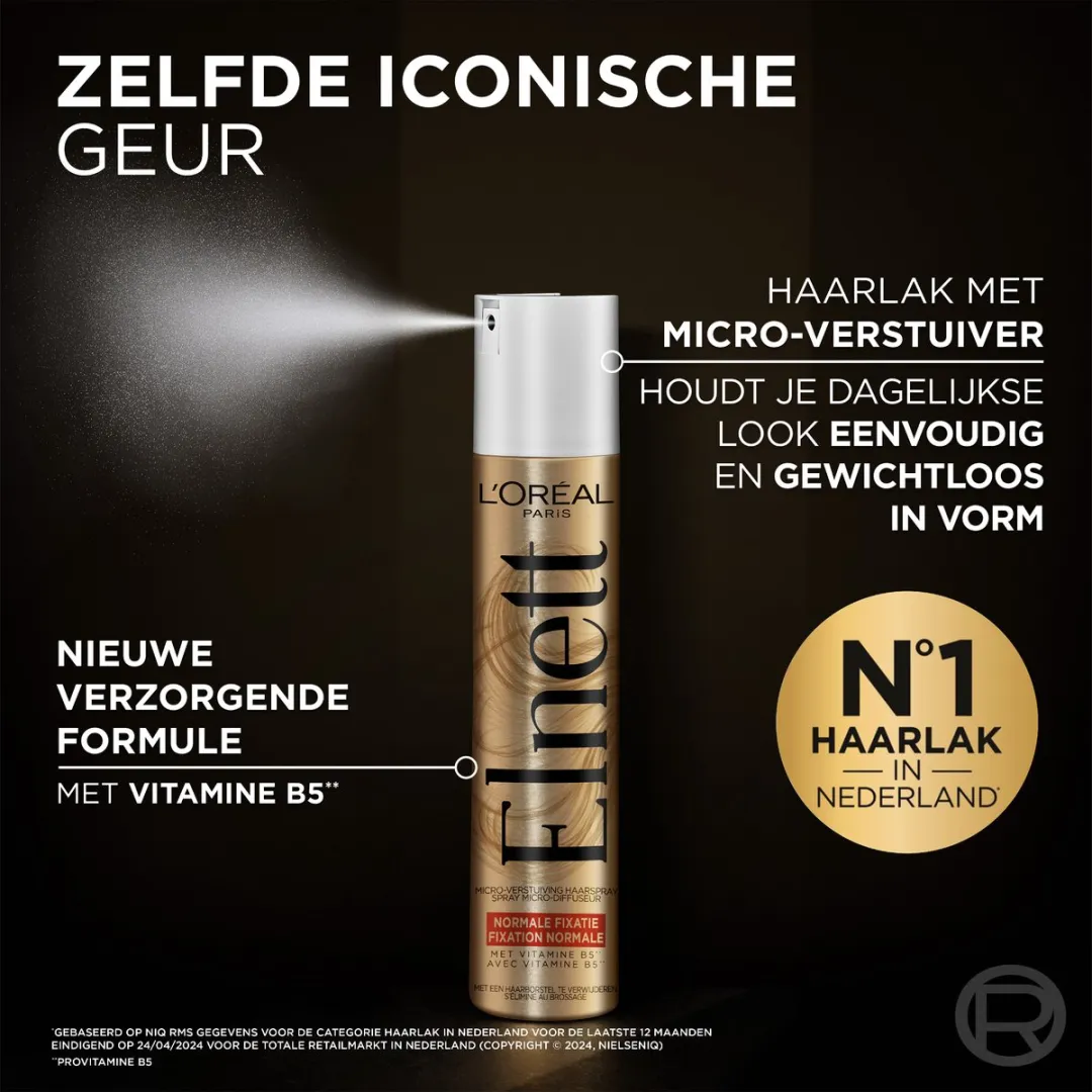 L'Oréal Paris Elnett Haarspray Normale Fixatie 400ml
