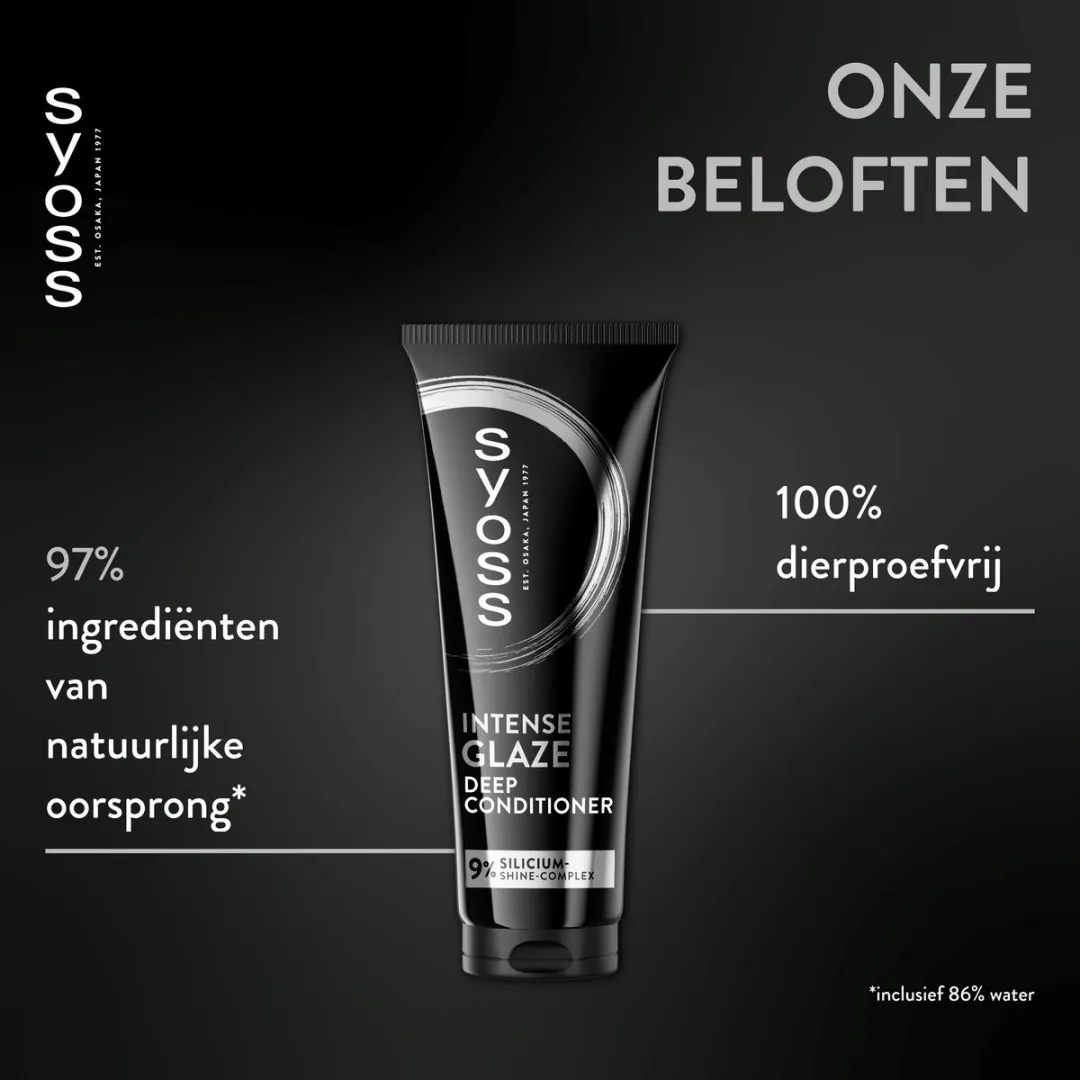 SYOSS Glaze Conditioner 6x250ml - Herstelt futloos haar