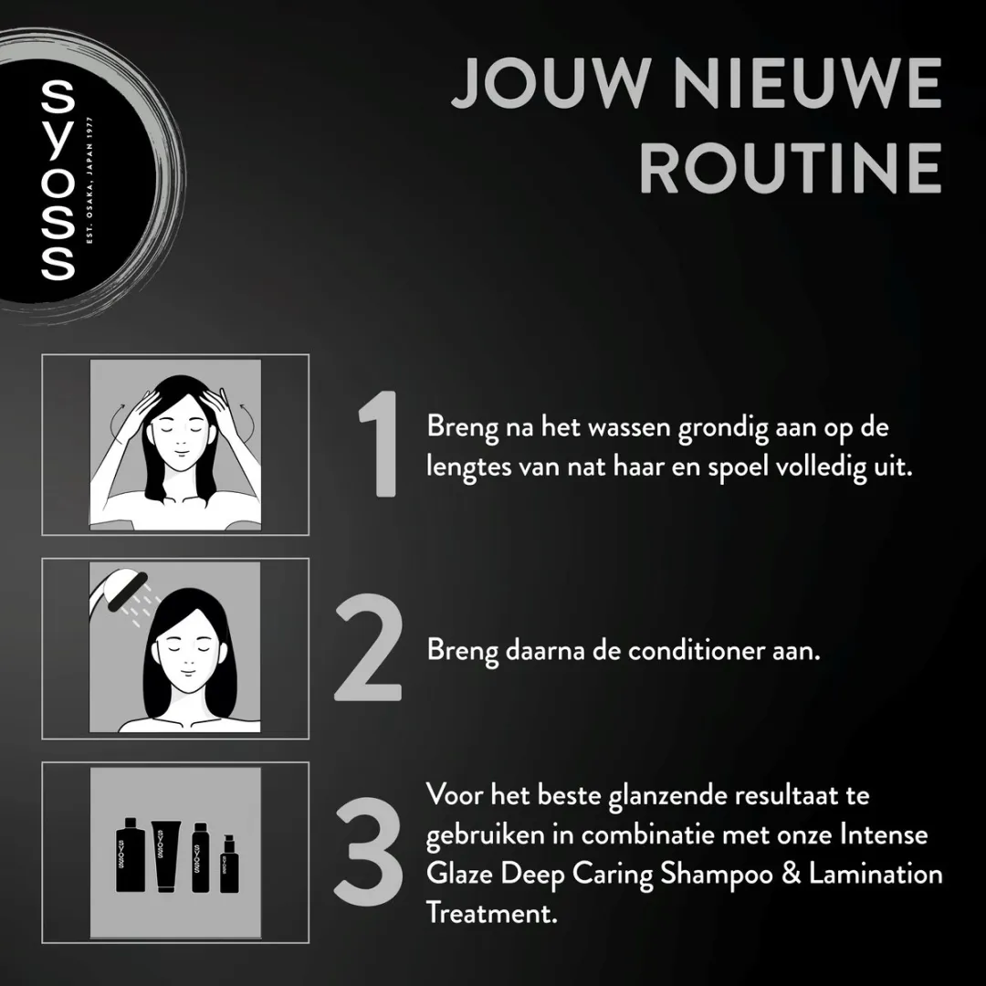 SYOSS Glaze Conditioner 6x250ml - Herstelt futloos haar