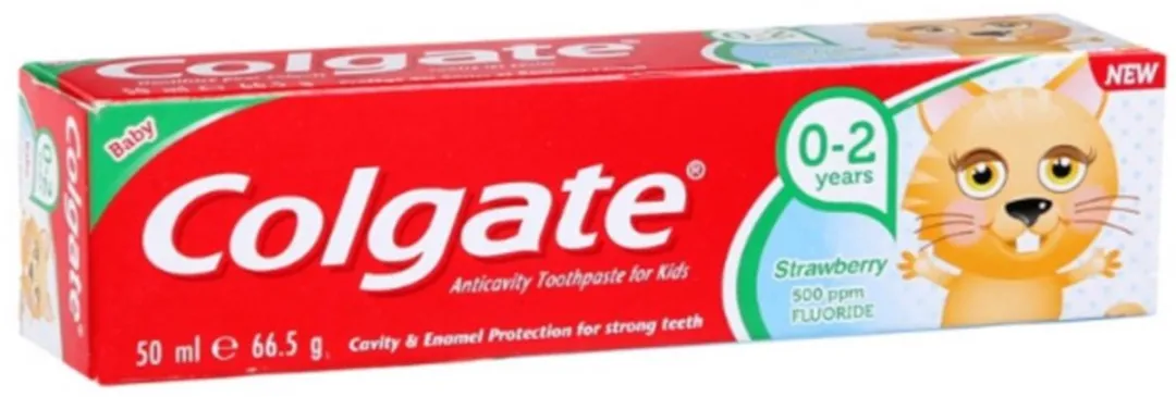 Colgate Aardbei Kindertandpasta 0-2 jaar - 50ml