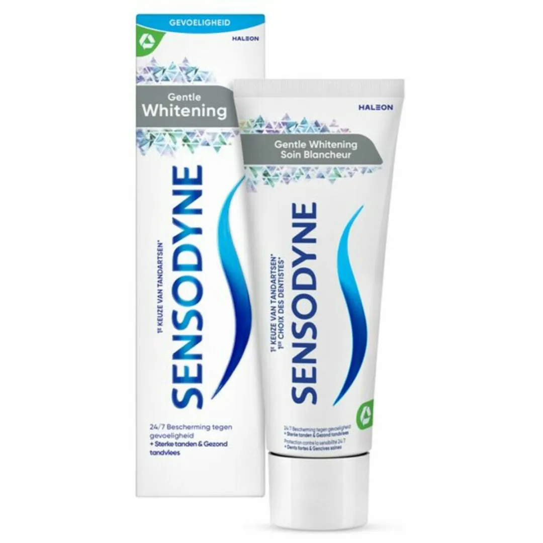 Sensodyne Gentle Whitening Tandpasta 75ml - 3 Stuks