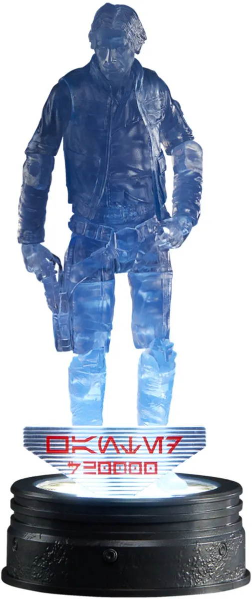 Hasbro Star Wars Black Series Han Solo Holocomm Action Figure 15cm