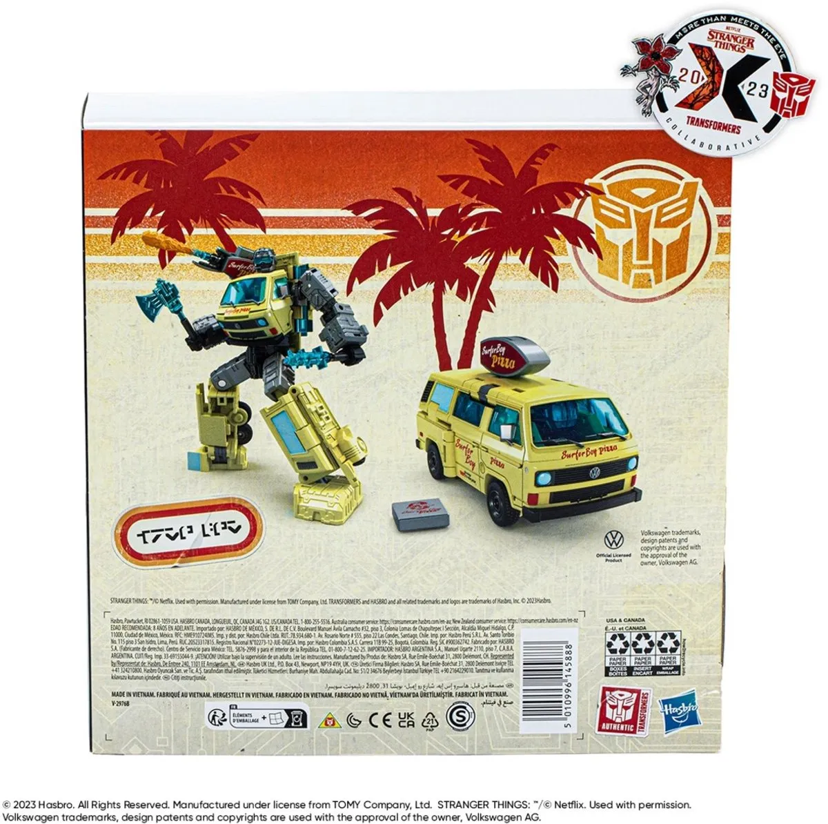 Hasbro Stranger Things Transformers Code Red Action Figuur - Multi