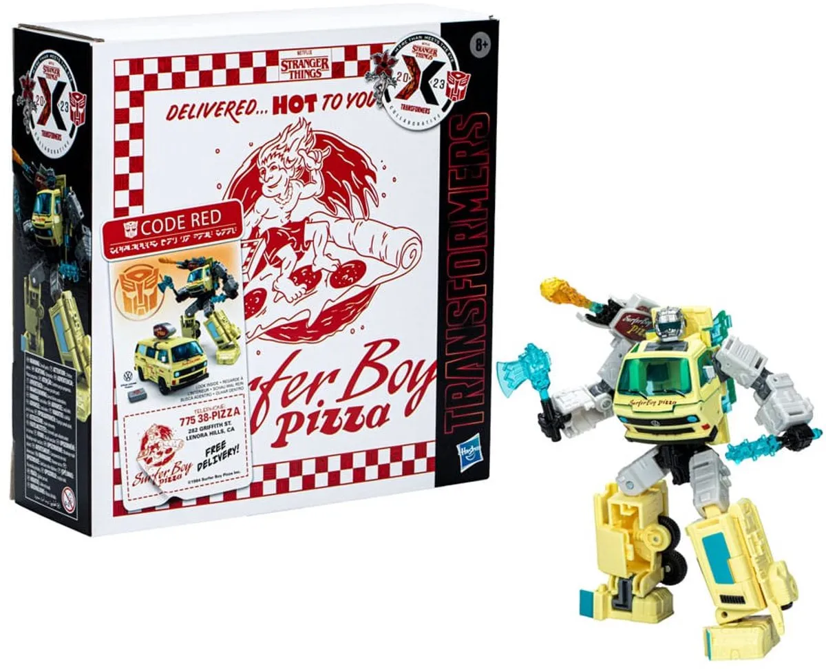 Hasbro Stranger Things Transformers Code Red Action Figuur - Multi - afbeelding 6 van 6